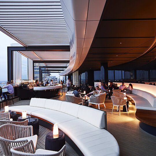 Zephyr, Hyatt Regency Sydney by Bates Smart | Eat Drink Design Awards