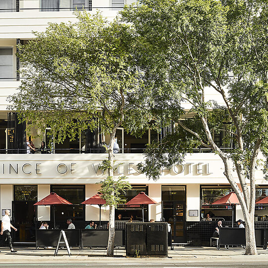 Interior photograph of Prince Public Bar by Sharyn Cairns