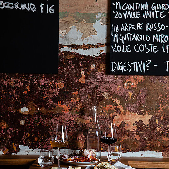 Interior photograph of Paski Vineria Popolare by Nikki To