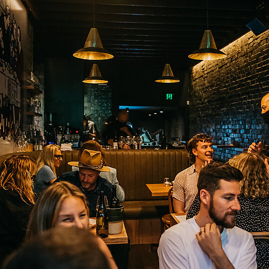 Interior photograph of Paski Vineria Popolare by Nikki To