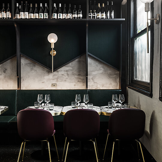 Interior photograph of Bar Alba by Tom Blachford