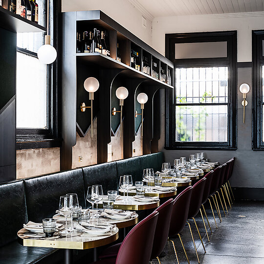Interior photograph of Bar Alba by Tom Blachford