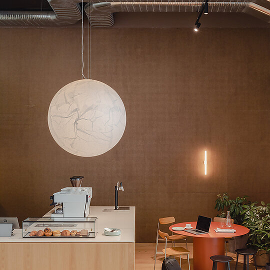 Interior photograph of The Commons Cafe, Surry Hills by Katherine Lu