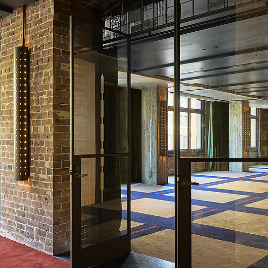Interior photograph of Ace Hotel Sydney by Anson Smart