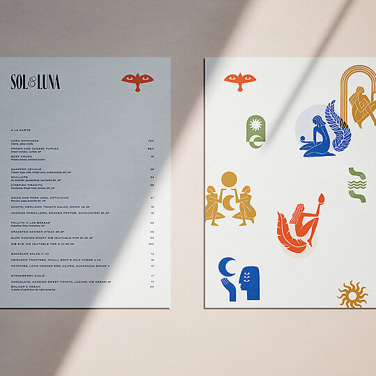 Interior photograph of Sol&Luna by One&Other