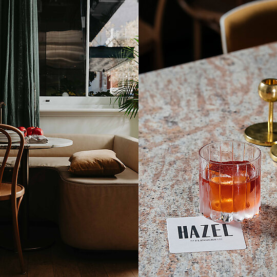 Interior photograph of Hazel by Kate Shanasy and Pete Dillon