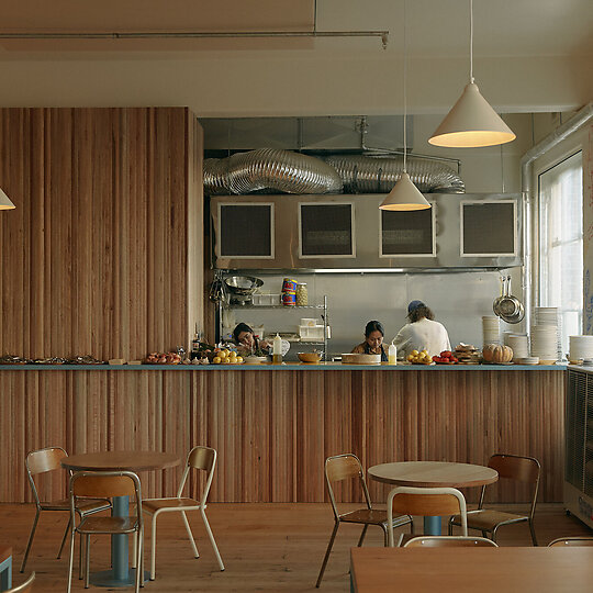 Interior photograph of Hope Street Radio by Tom Ross Photographer