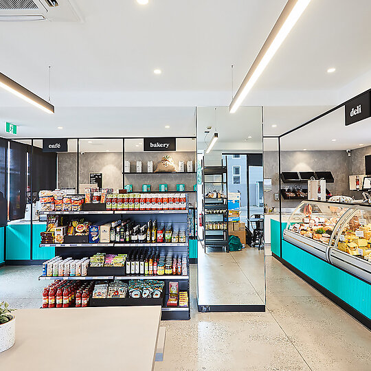 Interior photograph of Parkside Pantry by Michelle Jarni
