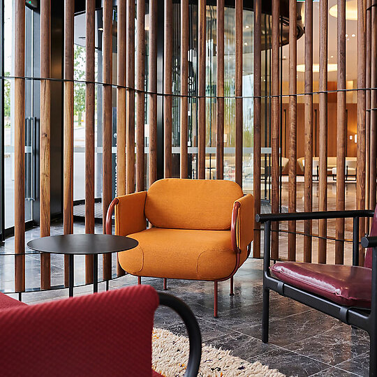 Interior photograph of ARC Coffee by Pew Pew Studio