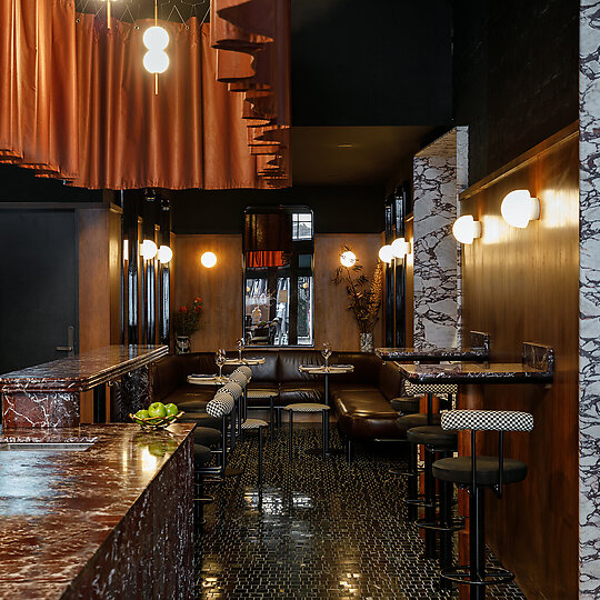 Interior photograph of Fugazzi by Jonathan VDK