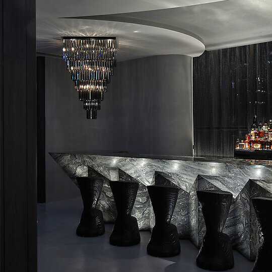 Interior photograph of Society - The Lounge by Sean Fennessy
