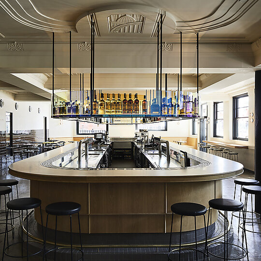 Interior photograph of Prince Public Bar by Sharyn Cairns