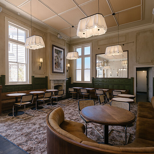 Interior photograph of Hotel Ponsonby by Jono Parker