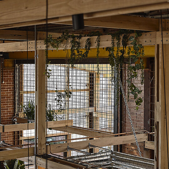 Interior photograph of Stomping Grounds Moorabbin by Derek Swalwell