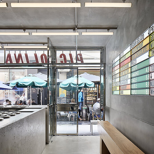 Interior photograph of Piccolina Degraves Street by Shannon McGrath