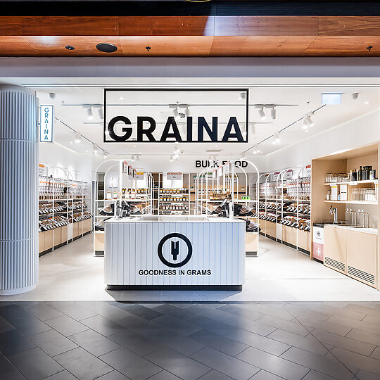 Interior photograph of Graina - Highpoint by Steve Scalone