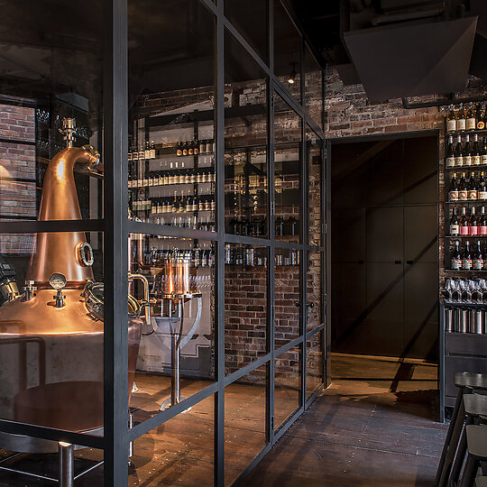 Interior photograph of Agnes by Cathy Schusler