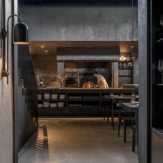 Interior photograph of Agnes by Cathy Schusler