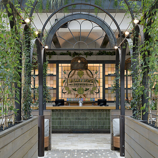 Interior photograph of Valley Hops Brewing by Mindi Cooke