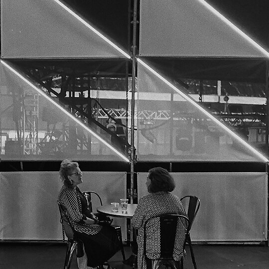 Interior photograph of Adelaide Festival Pavilion - The Summerhouse by Phillip Chum