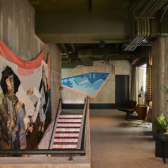 Interior photograph of Ace Hotel Sydney by Anson Smart