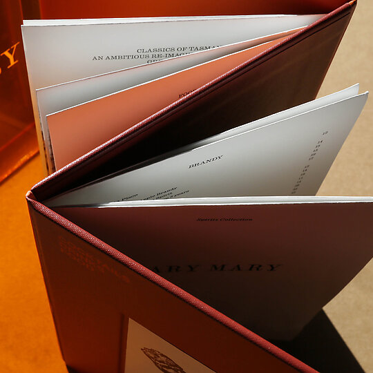 Interior photograph of Mary Mary Brand Identity by Matt Edwards