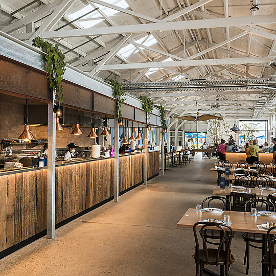 Interior photograph of Gage Roads Fremantle by Ross Wallace