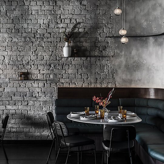 Interior photograph of Copycat Bar & Restaurant by Tom Blachford