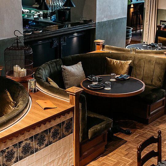 Interior photograph of Santa Caterina by Kitti Gould