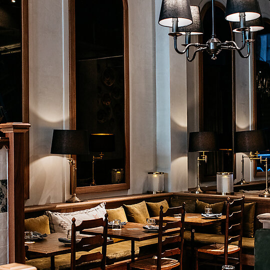 Interior photograph of Santa Caterina by Kitti Gould