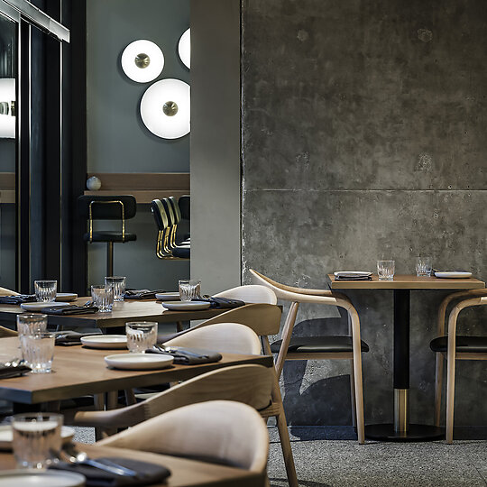 Interior photograph of KOI by Robert Walsh Photographer