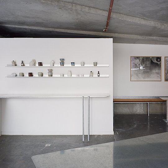Interior photograph of No Vacancy Gallery & Cafe by Rory Gardiner