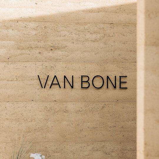 Interior photograph of Van Bone by Adam Gibson