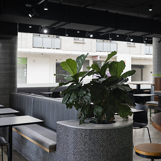 Interior photograph of El Jannah - Burwood by Stuart Hughes
