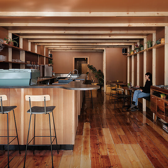 Interior photograph of Good Measure by Aaron Puls