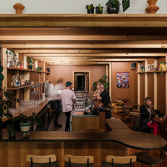 Interior photograph of Good Measure by Aaron Puls