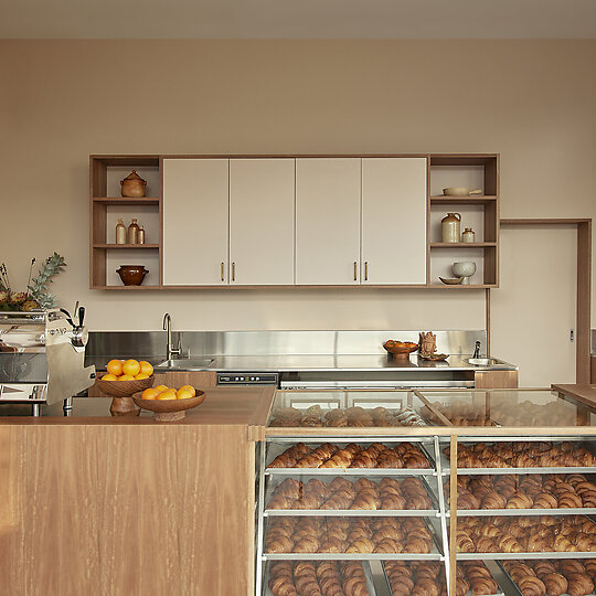 Interior photograph of Pronto by Via Porta by Sean Fennessy
