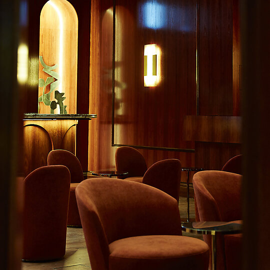 Interior photograph of Clocktower Bar by Jonny Valiant 