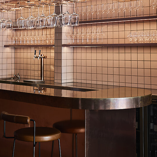 Interior photograph of Auterra Wine Bar by Sharyn Cairns 