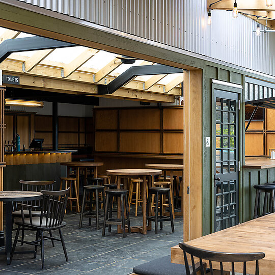 Interior photograph of The Heke by Jono Parker