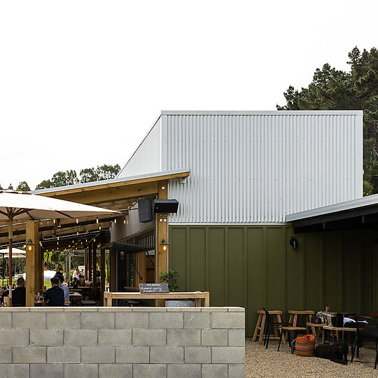 Interior photograph of The Heke by Jono Parker