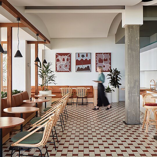 Interior photograph of Cooee by Jack Lovell